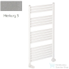 Radeco PINO K AK4-400/EP 1060x430 törölközőszárítós radiátor, MERKURY 3 (metál világosszürke) színben