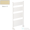 Radeco PINO K AK4-600/EP 1060x630 törölközőszárítós radiátor, SATURN 5 (matt krém) színben