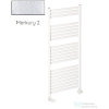 Radeco PINO K AK5-600/EP 1240x630 törölközőszárítós radiátor, MERKURY 2 (ezüst) színben