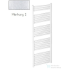 Radeco PINO K AK7-600/EP 1630x630 törölközőszárítós radiátor, MERKURY 2 (ezüst) színben
