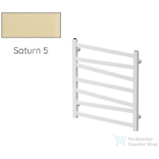 Radeco RIVER 1 600x530 design radiátor, SATURN 5 (matt krém) színben fűtőtest, radiátor