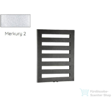 Radeco ROD 1 830x550 design radiátor,MERKURY 2 (ezüst) színben fűtőtest, radiátor
