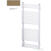 Radeco SARA E A1-400/SPE 496x450 törölközőszárítós radiátor, SATURN 7 (metál homok) színben