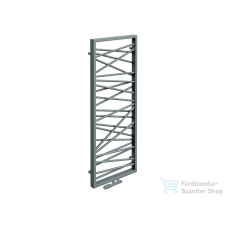 Radeco SPIDER 2 1200x530 design radiátor, MERKURY 2 (ezüst) színben fűtőtest, radiátor