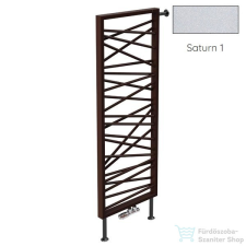 Radeco SPIDER BIS 1 1600x530 design radiátor, SATURN 1 (metál jégszürke) színben fűtőtest, radiátor