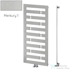 Radeco TENSOR 1 830x550 design radiátor,MERKURY 1 (metál ezüst) színben fűtőtest, radiátor
