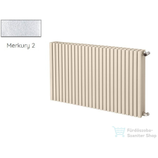 Radeco TORGET H1 600x790 design radiátor,MERKURY 2 (ezüst) színben fűtőtest, radiátor