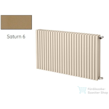 Radeco TORGET H2 600x980 design radiátor,SATURN 6 (matt homok) színben fűtőtest, radiátor