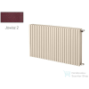 Radeco TORGET H3 600x1208 design radiátor,JOWISZ 2 (metál bordó) színben