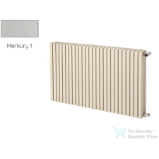 Radeco TORGET H4 600x1398 design radiátor,MERKURY 1 (metál ezüst) színben fűtőtest, radiátor