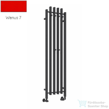 Radeco TUBO 2K KOLOR 1620x455 design radiátor, WENUS 7 (piros) színben fűtőtest, radiátor
