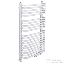 Radeco UGO A2-600/U 680x635 törölközőszárítós radiátor fényes fehér színben fűtőtest, radiátor