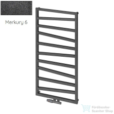 Radeco VIBO 2 1160x550 design radiátor,MERKURY 6 (metál fekete) színben fűtőtest, radiátor