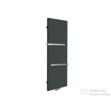 Radeco WALL 1600x560 design radiátor törölközőtartó nélkül, MARS 5 (antracit) színben fűtőtest, radiátor