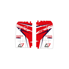  Radiátorrács matrica készlet Blackbird HRC CRF 250 2010-2013 információs címke