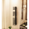 Radox Színes design radiátor - Radox Circle 1800x250 mm antracit törölközőszárító fűtőtest törölközőmelegítő