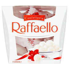 Raffaello ropogós, kókuszos ostyakülönlegesség, belsejében egész szem mandulával 150 g csokoládé és édesség