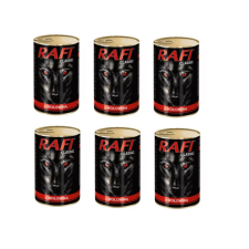 RAFI DOLINA NOTECI Rafi Classic marhahússal 1240 g x 6 darab kutyaeledel