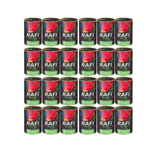 RAFI DOLINA NOTECI RAFI Game Nedves kutyaeledel vadhússal 24x400 g kutyaeledel