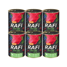 RAFI DOLINA NOTECI RAFI Game szarvas 6 x 400 g kutyaeledel