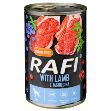 RAFI Rafi kutya pástétom bárány, vörös- és kék áfonyával konzerv – 400 g kutyaeledel