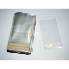Ragasztócsíkos celofán tasak jellegű BOPP tasak - 5,5x8+2cm zacskó tasak