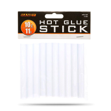  Ragasztórúd - 11x100 mm, átlátszó, 10 db/cs dekorációs kellék