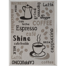 ragolle COFFEE szőnyeg, síkszövött, szürke, konyhai, 60x110 lakástextília