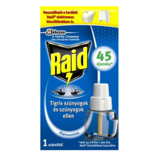 Raid Elektromos 45 éjszakás szúnyogirtó illatmentes UTÁNTÖLTŐ folyadék 27 ml (12db/karton) elektromos állatriasztó