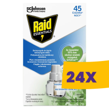 Raid elektromos szúnyogírtó utántöltő folyadék Essentials 27ml (Karton - 24 db) tisztító- és takarítószer, higiénia