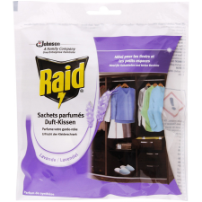  Raid levendulás zacskók 18 db tisztító- és takarítószer, higiénia