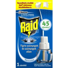 Raid Raid® Elektromos szúnyogirtó utántöltő folyadék 27 ml illatmentes 45 éjszakás tisztító- és takarítószer, higiénia