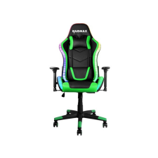 Raidmax Drakon DK925 fekete / zöld ARGB gamer szék forgószék