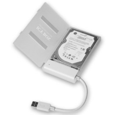 RaidSonic 2,5 6cm 1x SATA 2,5" zu 1x USB 3.0, inklusive Schutzbox ICY BOX (IB-AC603a-U3) asztali számítógép kellék