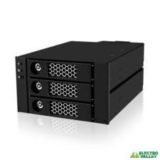 RaidSonic Icy Box 3x3.5&quot; SSD/HDD beépíthető rack /IB-553SSK/ asztali számítógép kellék