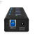 RaidSonic Icy Box 7xPort USB 3.0 Hub fekete