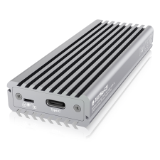 RaidSonic IcyBox IB-1817MA-C31 M.2 USB 3.1 Type-C Külső SSD ház - Ezüst asztali számítógép kellék