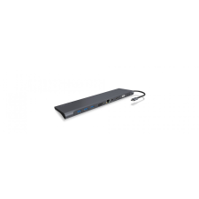 RaidSonic IcyBox IB-DK2102-C USB Type-C DockingStation with a triple video output laptop kellék