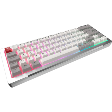 RAIJINTEK MGA-68 Mechanikus Vezetékes Gamer Billentyűzet DE - Fehér (0R40B00276) billentyűzet