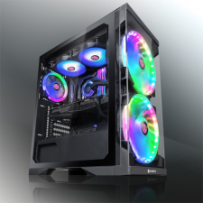 RAIJINTEK SILENOS Pro A-RGB Fekete (0R20B00180) - Számítógépház számítógép ház