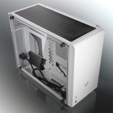 RAIJINTEK Számítógépház RAIJINTEK Ophion Evo ITX Fehér edzett Üveg számítógép ház