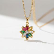  RAINBOW aranyozott nyaklánc nyaklánc