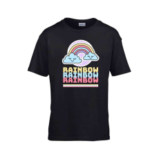  Rainbow egyedi mintás gyerek póló