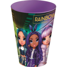 Rainbow High műanyag pohár 260 ml babaétkészlet