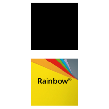 Rainbow Karton Rainbow 50x70 cm 230g fekete 99 kreatív papír