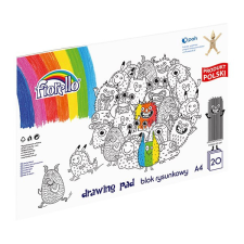 Rajztömb FIORELLO A/4 80gr 20 ív/tömb füzet