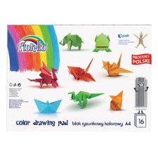  Rajztömb színes FIORELLO A/4 16 ív/tömb füzet