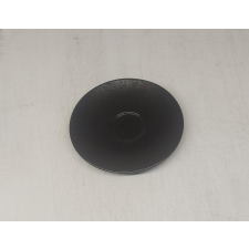 Rak Karbon porcelán csészealj, fekete, 13cm, KRCLSA13 konyhai eszköz