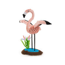 ramiz Alexander 3 D-s origami készlet - flamingó kreatív és készségfejlesztő