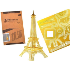ramiz Arany fém Eiffel -torony 3D puzzle puzzle, kirakós